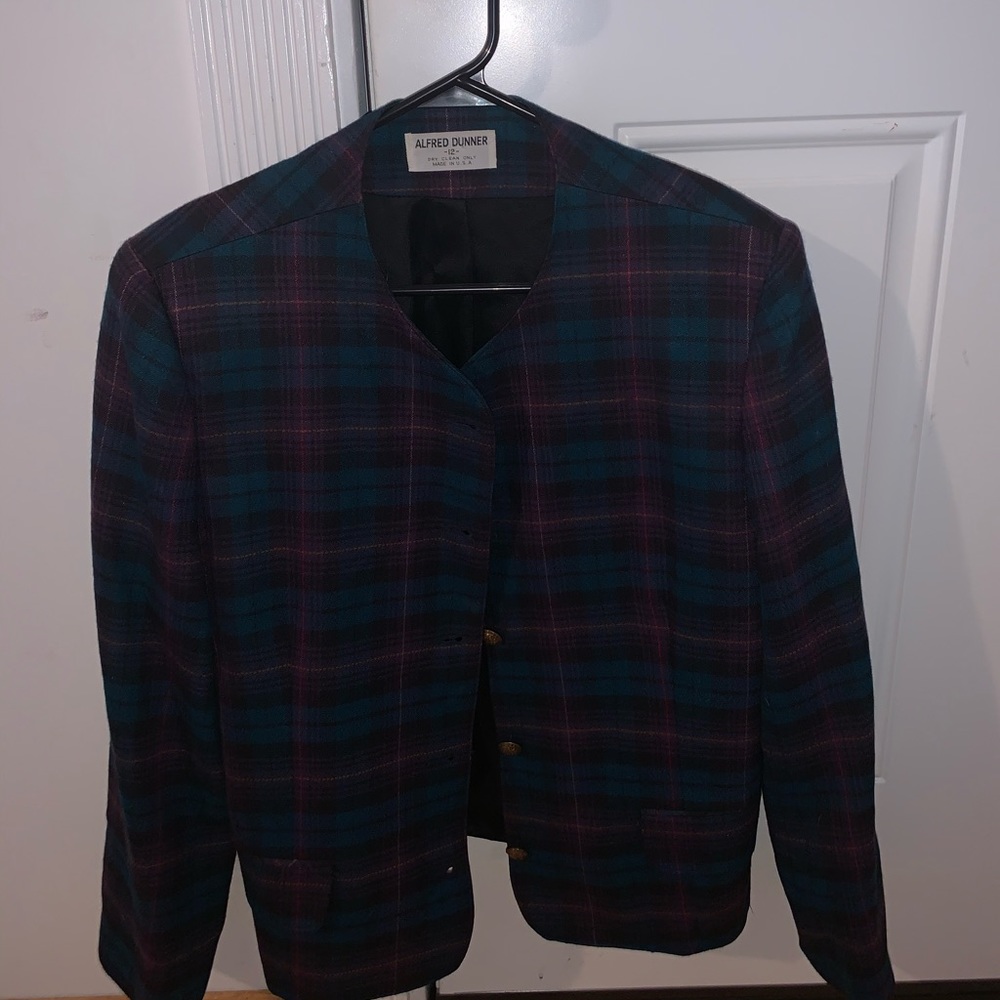 Women’s Plaid Jacket